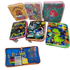 Cartuchera 1 cierre Owen con utiles