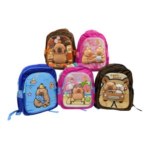 Mochila de espalda 16" Capibara con relieve