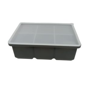 Cubetera de silicona 6 hielos grandes