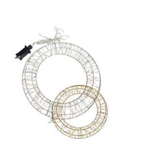 Muerdago con luz 30cm