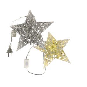 Puntal estrella con luz