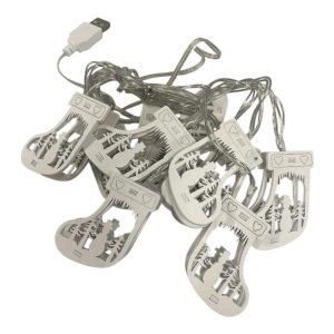 Guirnalda de luces botitas usb