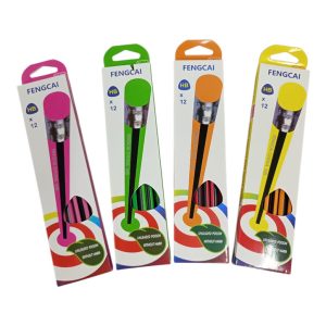 Lapices negro con goma x12