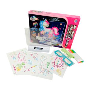 Mini pizarra 3Dunicornio