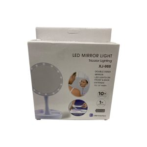 Espejo doble faz con leds