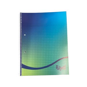 Cuadernillo espiralado tapa flexible Potosi cuadriculado A