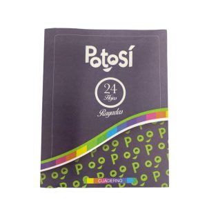 Cuaderno tapa flexible Potosi x24 H rayadas art.2021