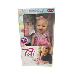 Muñeca Titi faz xixi