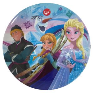 Plato de melamina infantil frozen