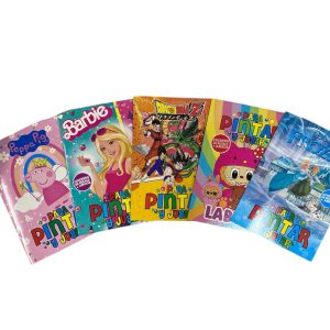 Librito para colorear con sticker