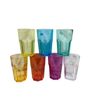Vaso acrilico facetado 450 cc art.6860-6056