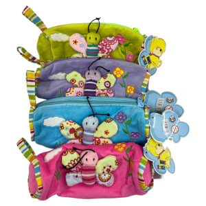 Cartuchera de peluche abejita art.A5011