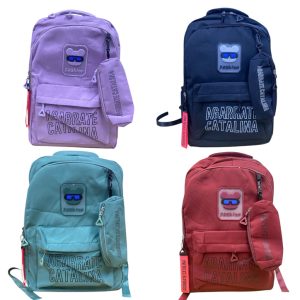 Mochila de espalda Agarrate Catalina con canopla