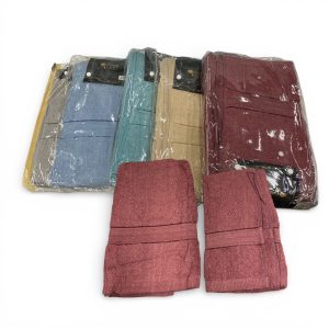 Juego de toalla y toallon fantasia 550gr art.110