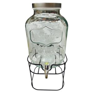 Dispenser para liquidos con base y canilla 4L art.11