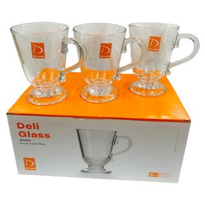 Tazas de vidrio x6 315 ml art.20197