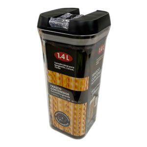 Frasco contenedor hermetico acrilico 1.4 L art.862