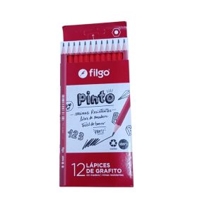 Lapices de grafito largo x12 filgo art.3346