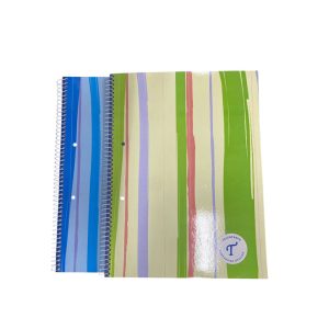 Cuadernillo espiralado tapa flexible potosi 80h rayada