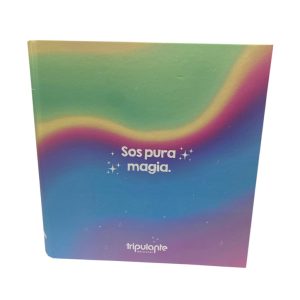 Carpeta 3 anillos cartonee tripulante art.carp0005