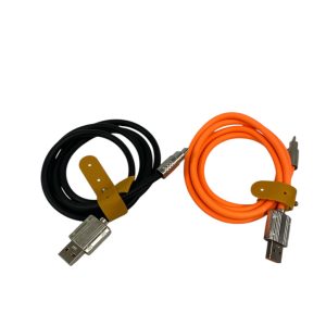 Cable V8 de color punta de acero art.14057