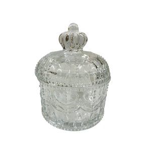 Caramelera de vidrio tapa cona art.52121