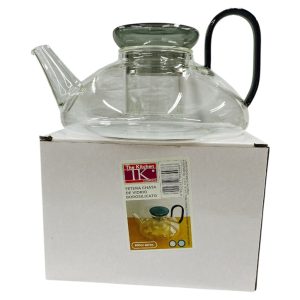 Tetera de vidrio borosilicato 600cc art.304391