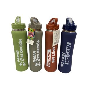 Botella de acero 750cc art.304321
