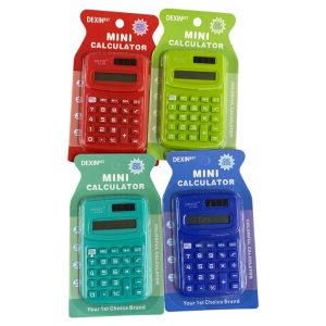 Calculadora solar mini de color art.12110