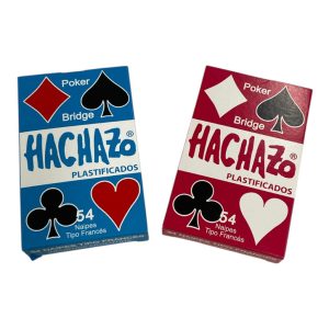 Naipe de poker Hachazo x54 art.054