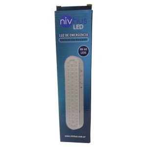Lamparas de emergencia 60leds Nivhus art.14139
