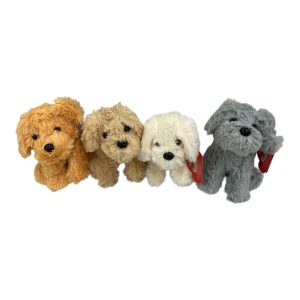 Perrito de peluche sentado 15cm art 4496
