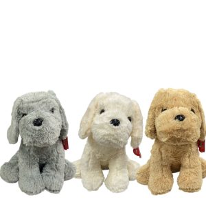 Perrro sentado de peluche art4497