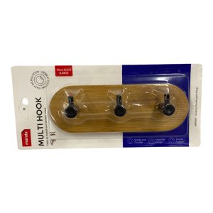 Ganchos x3 base madera art.so100266