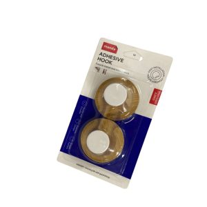 Ganchos x2 base madera art.so100264