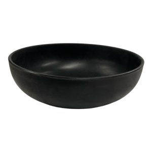 Ensaladera de melamina negra 27 cm art.20490