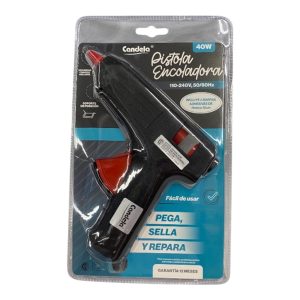 Pistola de silicona grande candela 40wart.7443