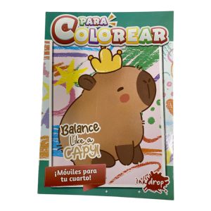 Libro para colorear capibara art.566269